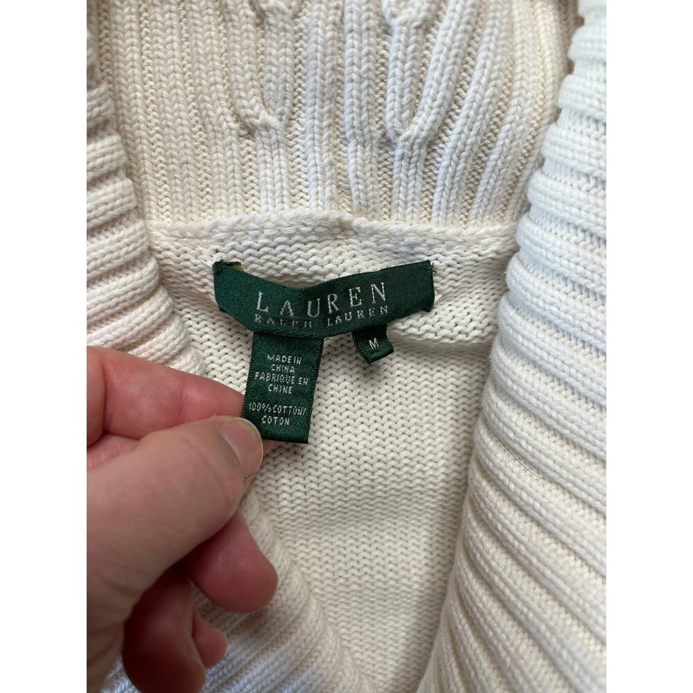 Lauren Ralph Lauren Thick and Warm Double Breasted Cardigan Sweater - Picture 4 of 7